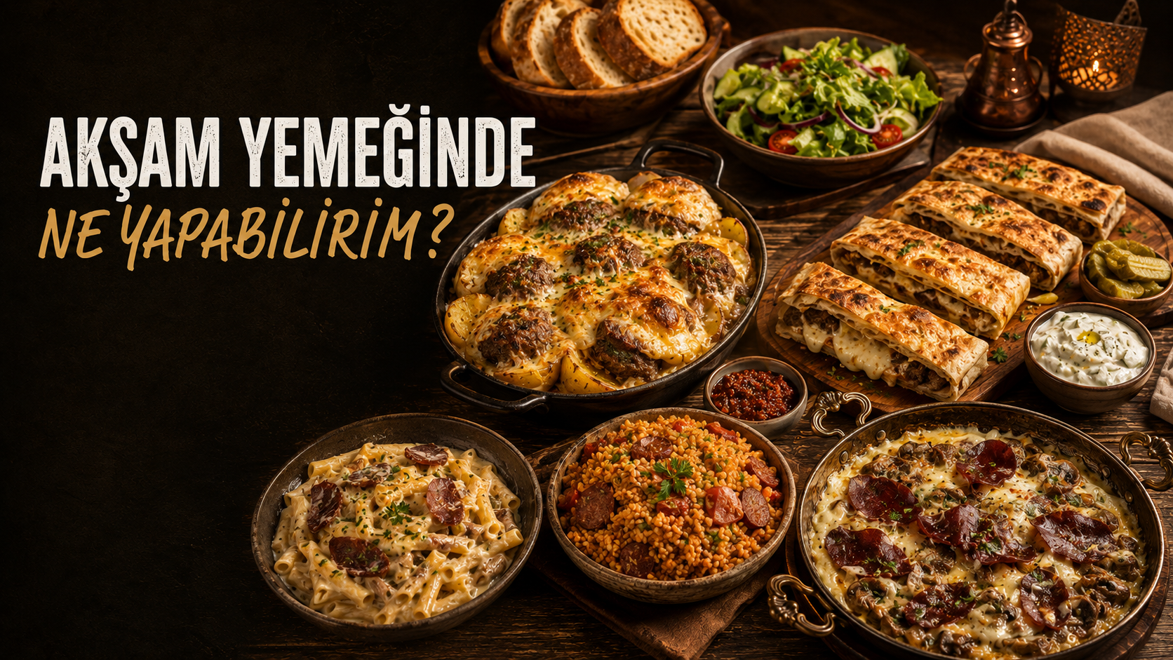 Akşam Yemeğinde Ne Yapabilirim? Akşam Yemeği Tarifleri
