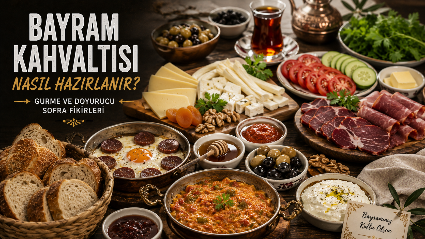 Bayram Kahvaltısı Nasıl Hazırlanır? Gurme ve Doyurucu Sofra Fikirleri
