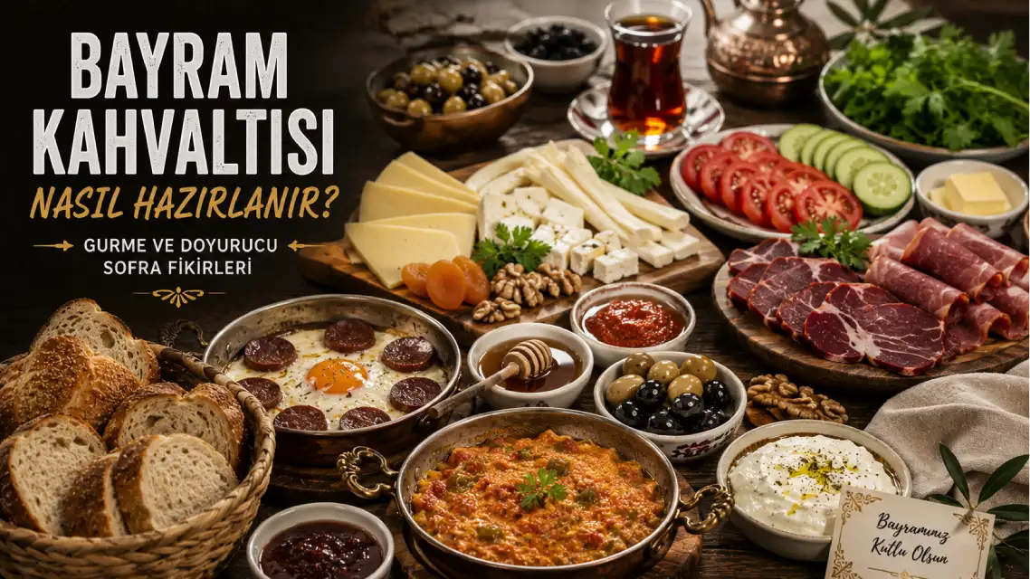 Bayram Kahvaltısı Nasıl Hazırlanır? Gurme ve Doyurucu Sofra Fikirleri