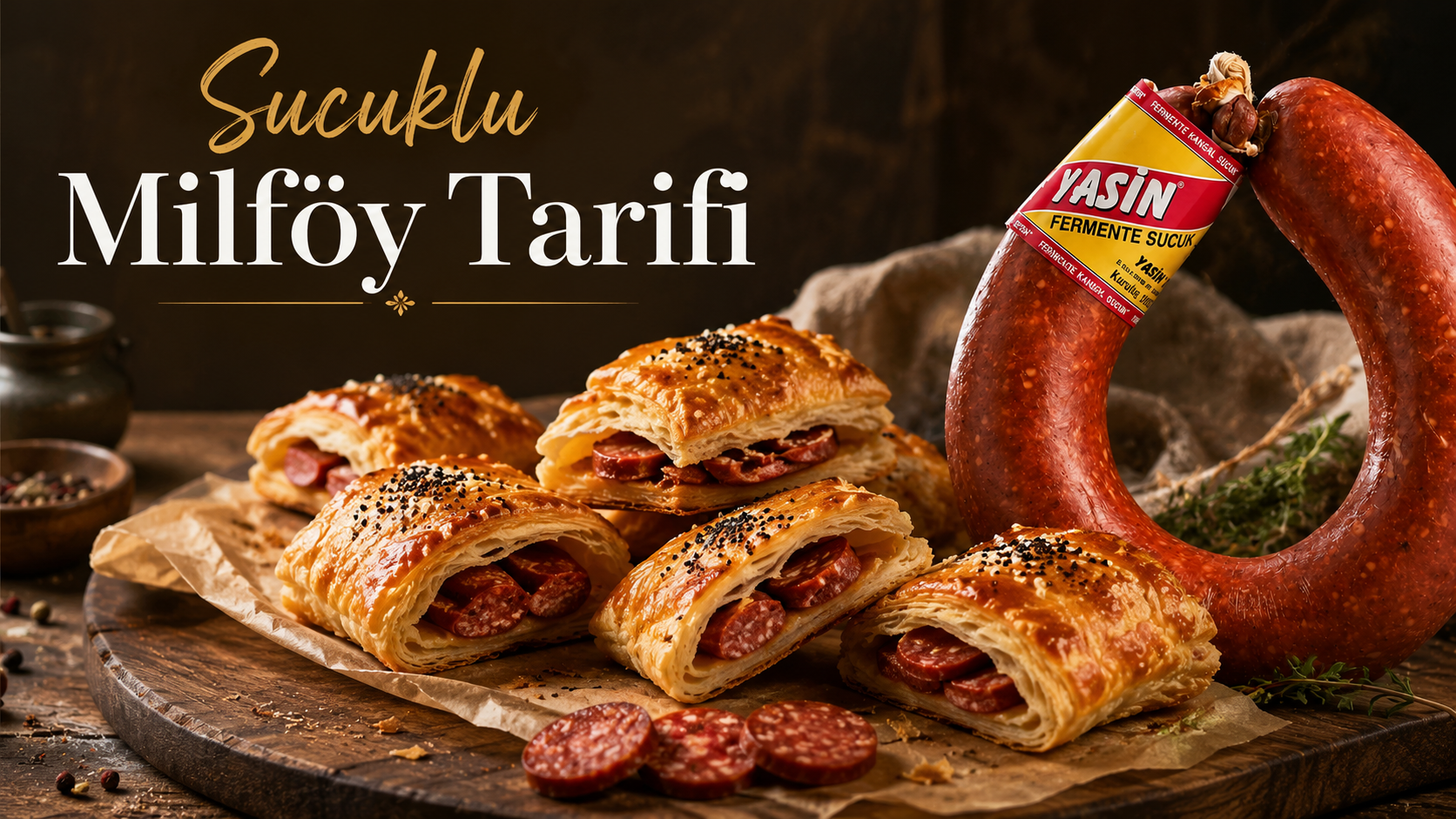 Sucuklu Milföy Tarifi