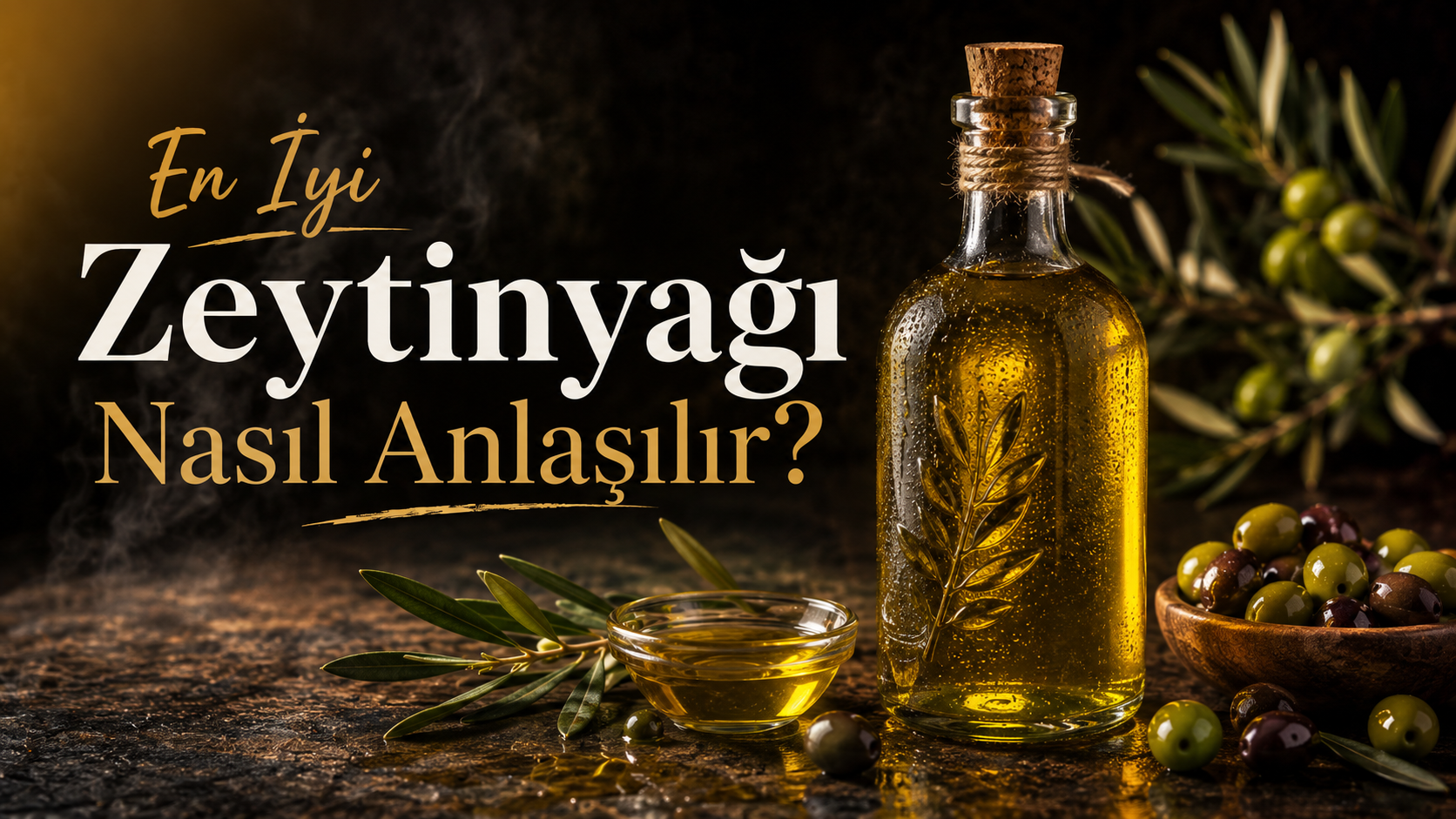 En İyi Zeytinyağı Nasıl Anlaşılır?