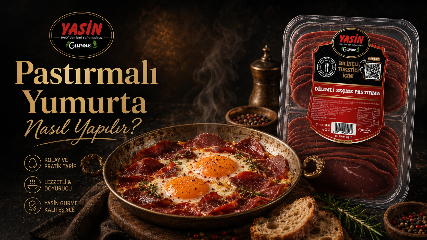 Pastırmalı Yumurta Nasıl Yapılır?