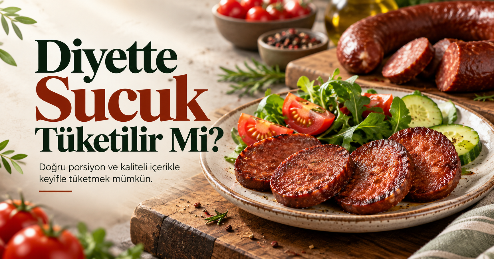 Diyette Sucuk Tüketilir Mi?