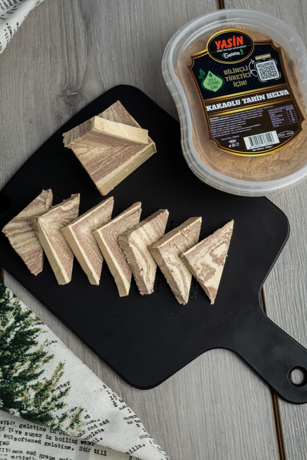 ŞEKERSİZ KAKAOLU HELVA 350 GR