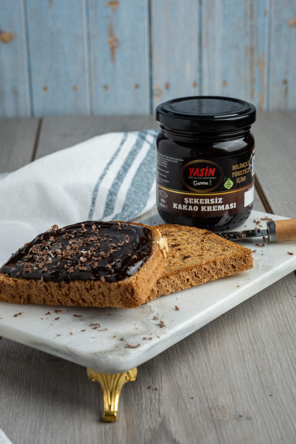 ŞEKERSİZ KAKAOLU KREMA 220 GR