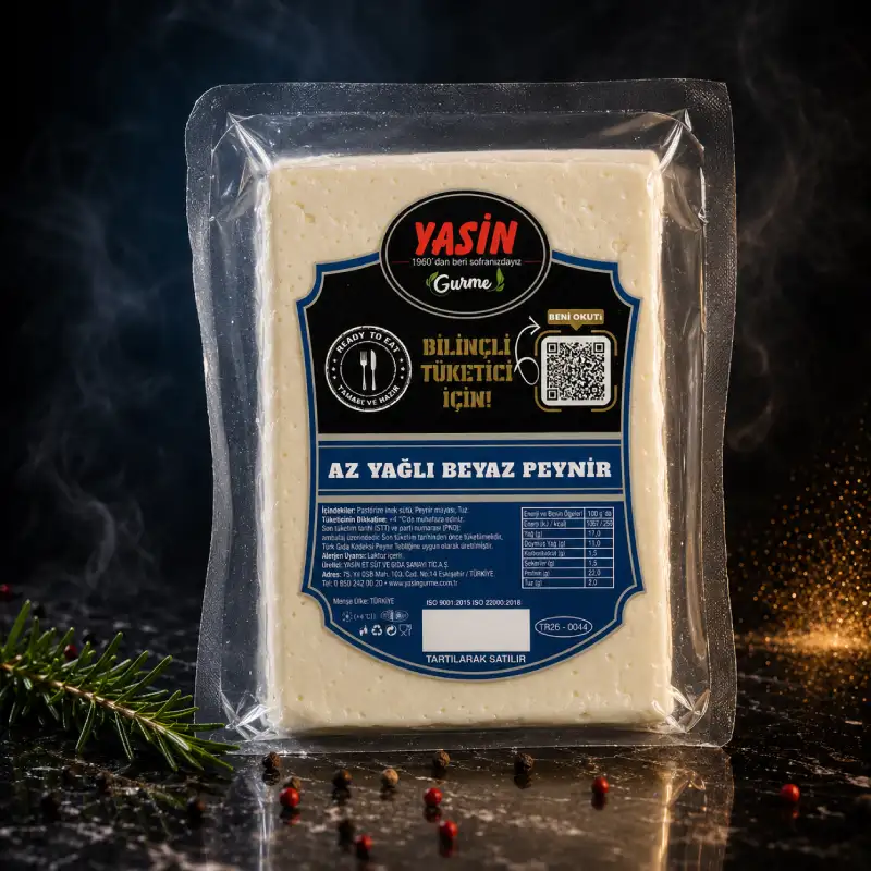 YASİN GURME AZ YAĞLI BEYAZ PEYNİR (650 gr)