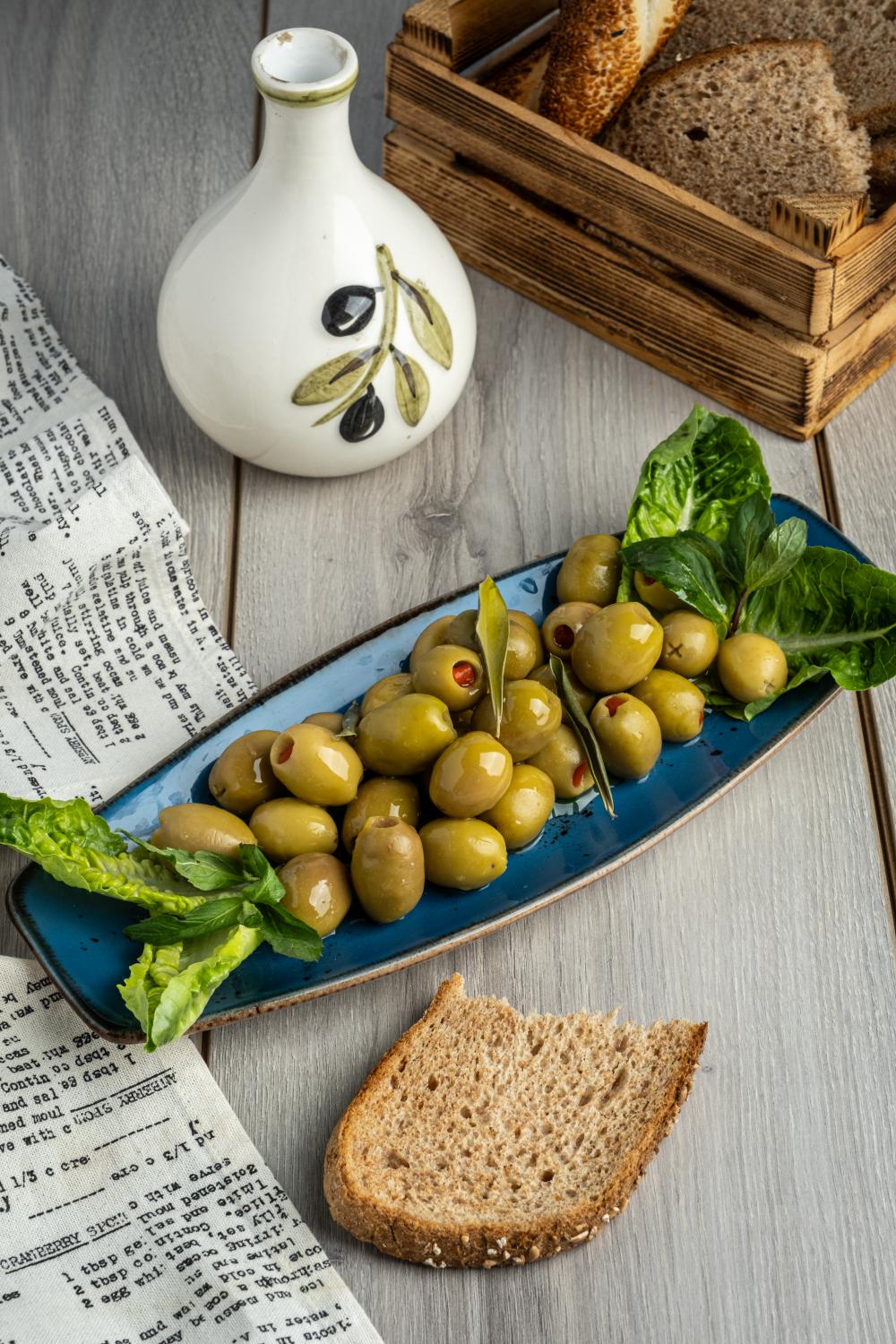 YASİN GURME BİBERLI YEŞİL ZEYTİN (500 gr)