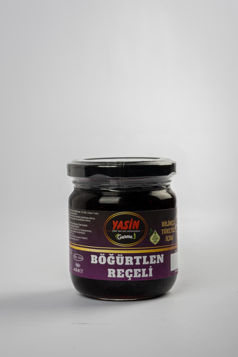 YASİN GURME BÖĞÜRTLEN REÇELİ (500 gr)