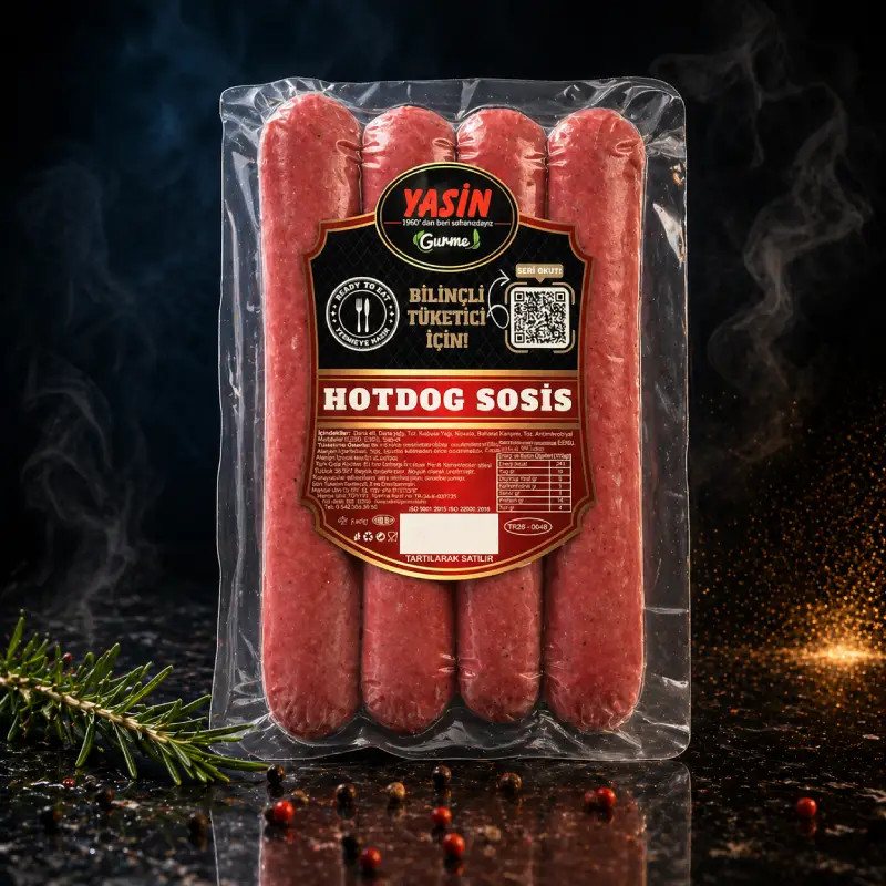 YASİN GURME DANA HOTDOG SOSİS 260gr