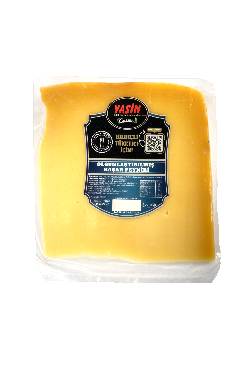 YASİN GURME ESKİ KARS KAŞARI (400 gr)