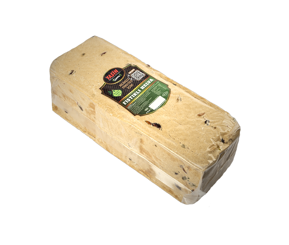 YASİN GURME FISTIKLI HELVA (500 gr)