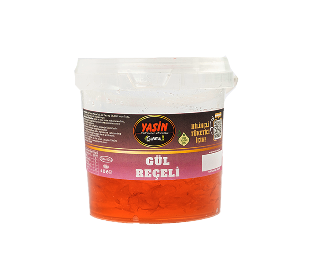 YASİN GURME GÜL REÇELİ (500 gr)