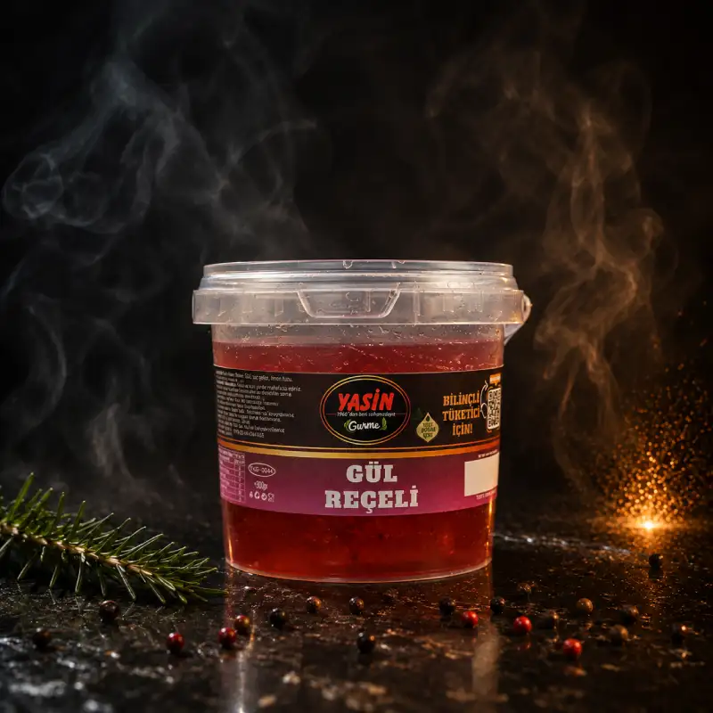 YASİN GURME GÜL REÇELİ (500 gr)