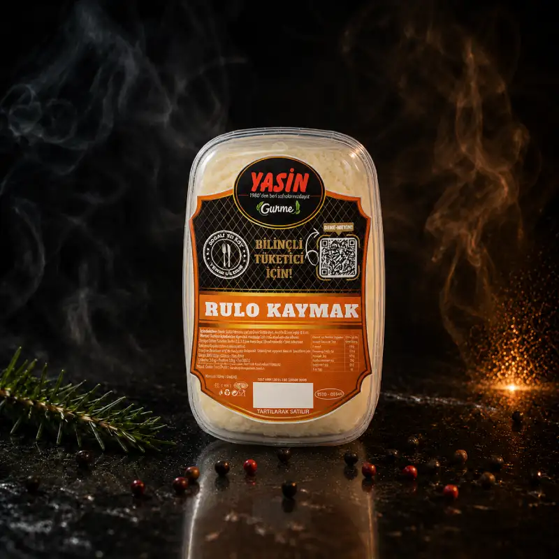 YASİN GURME KAHVALTILIK KAYMAK RULO (380 GR)