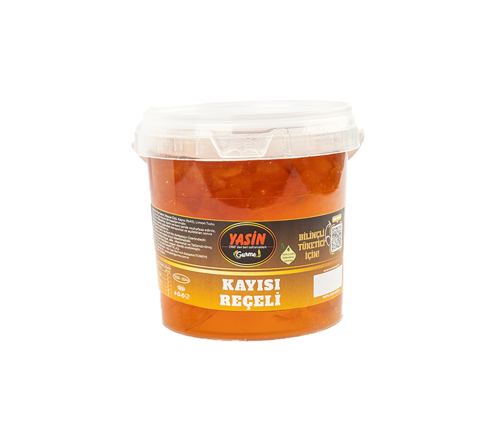 YASİN GURME KAYISI REÇELİ (500 gr)
