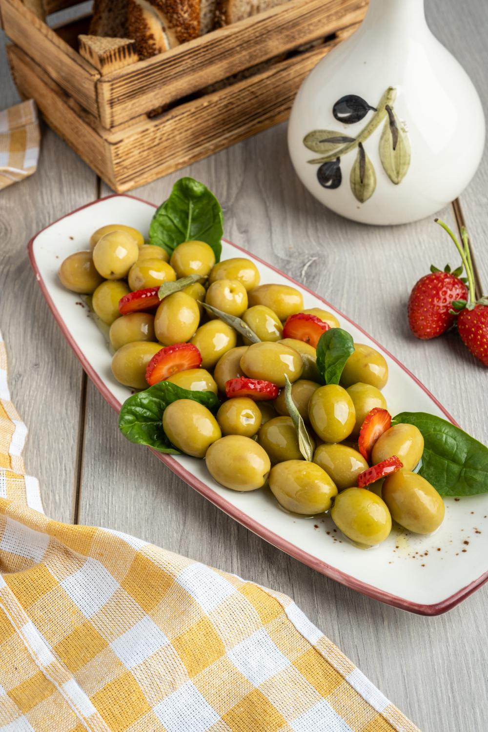 YASİN GURME KOKTEYL YEŞİL ZEYTİN (500 gr)