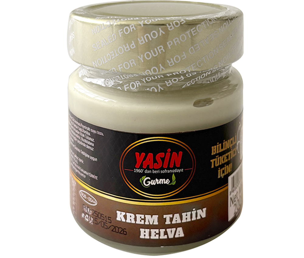 YASİN GURME KREM TAHİN HELVA 200 gr