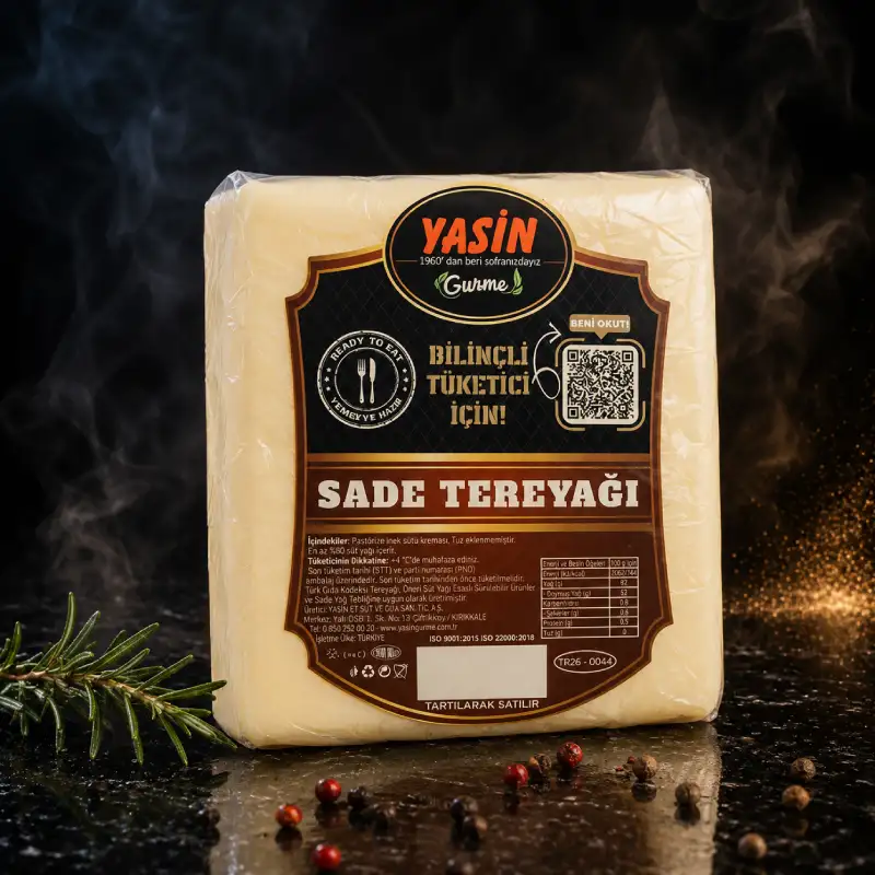 YASİN GURME SADE TEREYAĞI (350 gr)