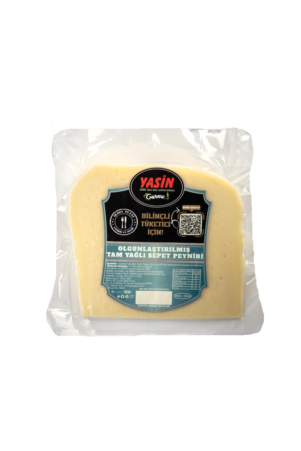 YASİN GURME SEPET PEYNİR (450 gr)