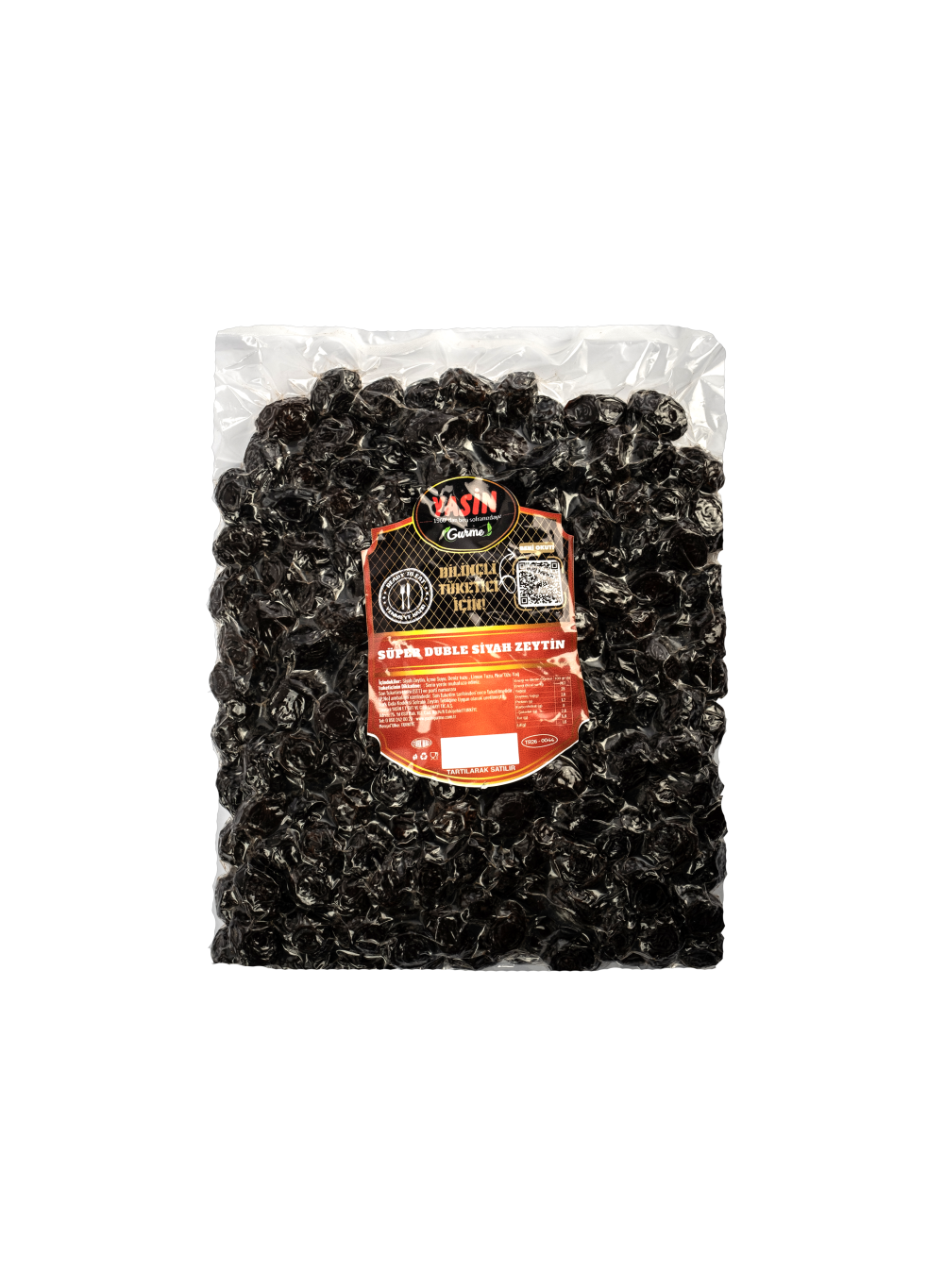 YASİN GURME SÜPER DUBLE ZEYTİN (500 gr)