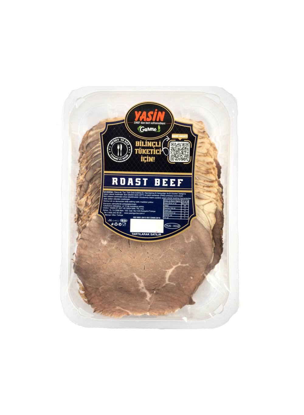 YASİN GURME ROAST BEEF 250 GR