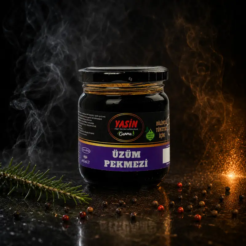 Yasin Gurme Üzüm Pekmezi (200Gr)