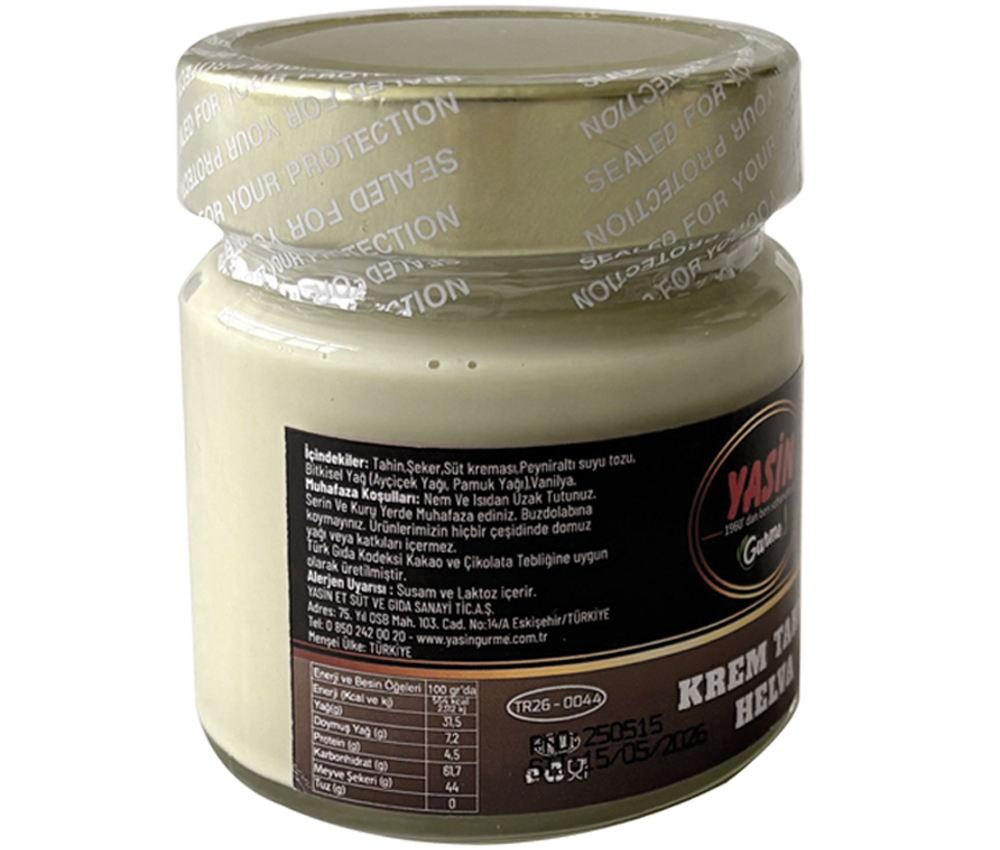 YASİN GURME KREM TAHİN HELVA 240 gr