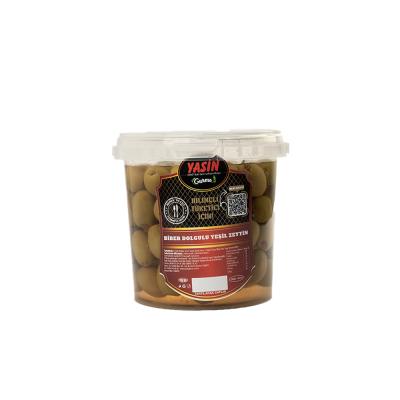 YASİN GURME BİBERLI YEŞİL ZEYTİN (500 gr)