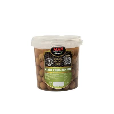 YASİN GURME ÇİZİK YEŞİL ZEYTİN (500 gr)