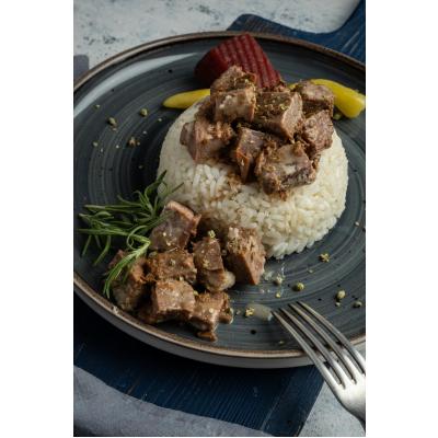 YASİN GURME DANA KAVURMA TENEKE DİLİMLİ (500 gr)