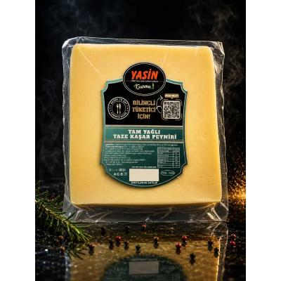 YASİN GURME DİLİMLİ TAM YAĞLI KAŞAR PEYNİRİ 250 gr