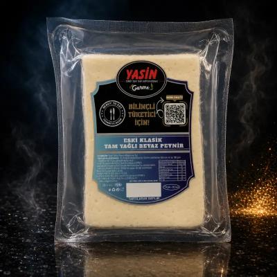 YASİN GURME ESKİ KLASİK TAM YAĞLI BEYAZ İNEK PEYNİRİ (700 gr)
