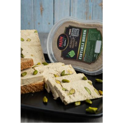 YASİN GURME FISTIKLI HELVA (500 gr)