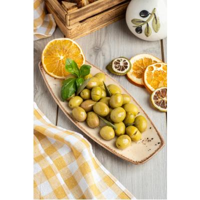 YASİN GURME KIRMA YEŞİL ZEYTİN (500 gr)