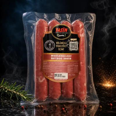 YASİN GURME MOZZARELLALI DANA HOTDOG SOSİS (400 gr)