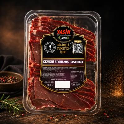 YASİN GURME PASTIRMA ÇEMENSİZ (250gr)