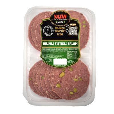 YASİN GURME SALAM DİLİMLİ FISTIKLI (120 gr)