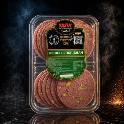 YASİN GURME SALAM DİLİMLİ FISTIKLI (120 gr)