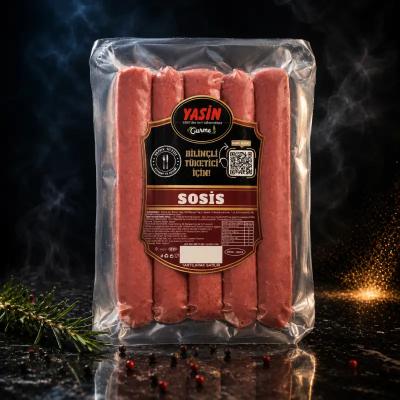 YASİN GURME DANA SOSİS UZUN (220 gr)