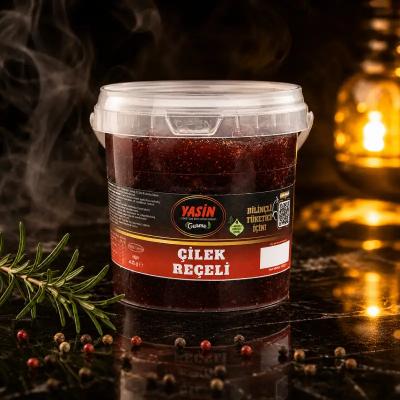 YASİN GURME ÇİLEK REÇELİ (500 gr)