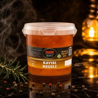 YASİN GURME KAYISI REÇELİ (500 gr)