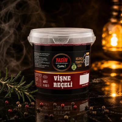 YASİN GURME VİŞNE REÇELİ (500 gr)